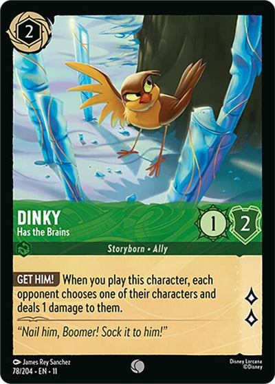 Dinky - Has the Brains - Winterspell (Common) [11WSP-78]