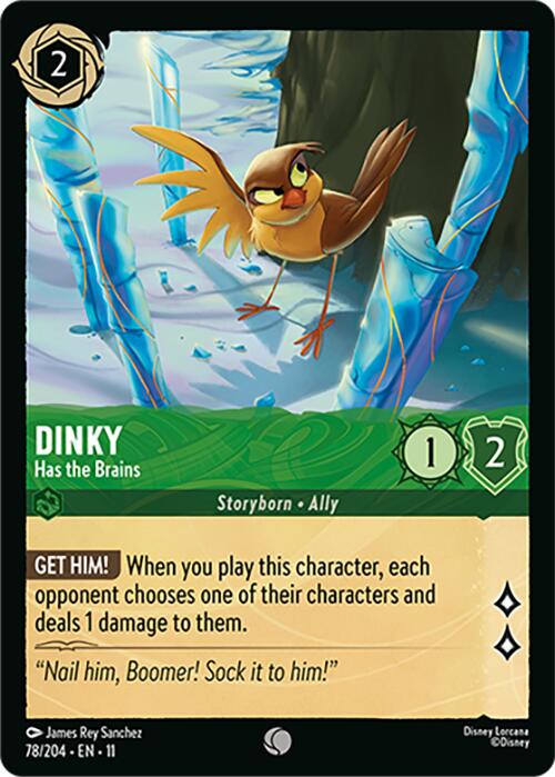 Dinky - Has the Brains - Winterspell (Common) [11WSP-78]