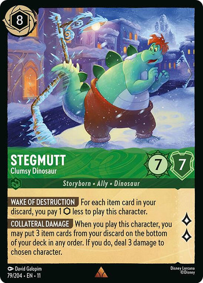 Stegmutt - Clumsy Dinosaur - Winterspell (Rare) [11WSP-79]