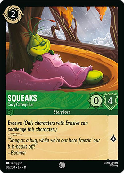 Squeaks - Cozy Caterpillar - Winterspell (Common) [11WSP-80]