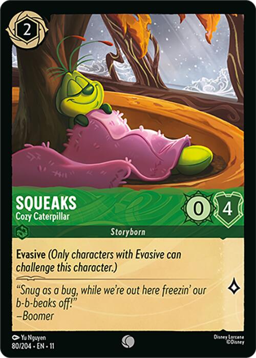 Squeaks - Cozy Caterpillar - Winterspell (Common) [11WSP-80]