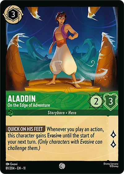 Aladdin - On the Edge of Adventure (V.1) - Winterspell (Common) [11WSP-81]