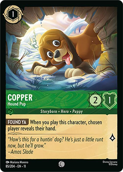 Copper - Hound Pup - Winterspell (Common) [11WSP-85]
