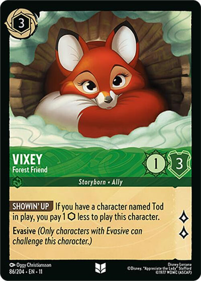 Vixey - Forest Friend - Winterspell (Uncommon) [11WSP-86]