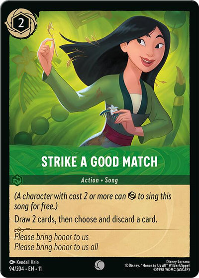 Strike a Good Match - Winterspell (Common) [11WSP-94]