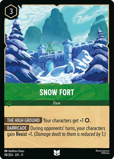 Snow Fort - Winterspell (Uncommon) [11WSP-98]