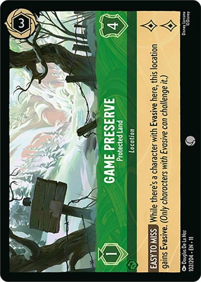 Game Preserve - Protected Land - Winterspell (Common) [11WSP-102]