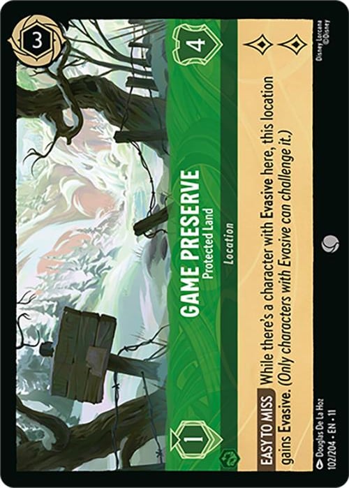 Game Preserve - Protected Land - Winterspell (Common) [11WSP-102]