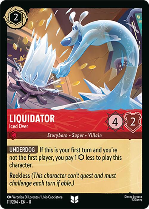 Liquidator - Iced Over - Winterspell (Uncommon) [11WSP-111]