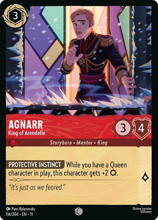 Agnarr - King of Arendelle - Winterspell (Common) [11WSP-114]