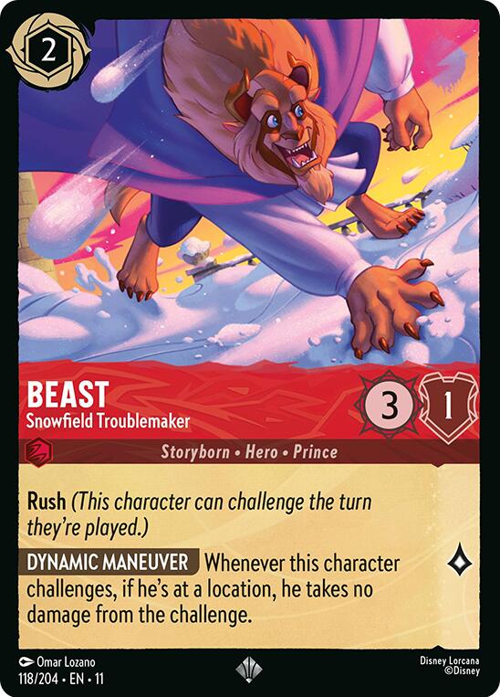 Beast - Snowfield Troublemaker - Winterspell (Super Rare) [11WSP-118]
