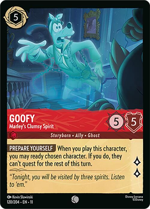 Goofy - Marley's Clumsy Spirit - Winterspell (Common) [11WSP-120]