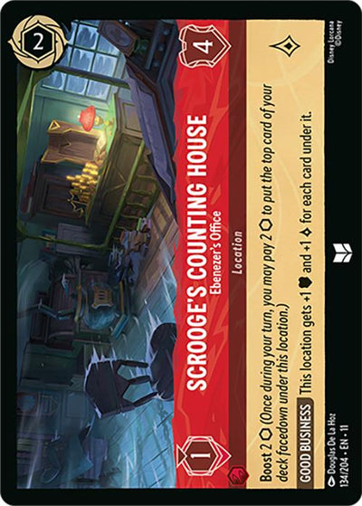 Scrooge's Counting House - Ebenezer's Office - Winterspell (Uncommon) [11WSP-134]