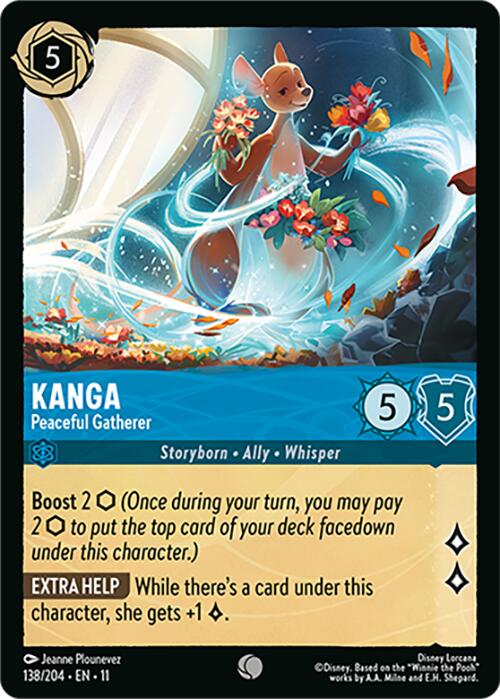 Kanga - Peaceful Gatherer - Winterspell (Common) [11WSP-138]
