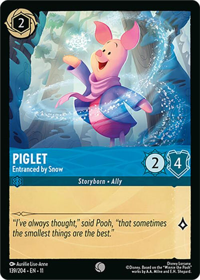 Piglet - Entranced by Snow - Winterspell (Common) [11WSP-139]