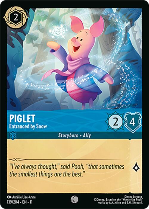 Piglet - Entranced by Snow - Winterspell (Common) [11WSP-139]