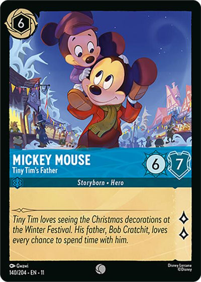 Mickey Mouse - Tiny Tim's Father - Winterspell (Common) [11WSP-140]