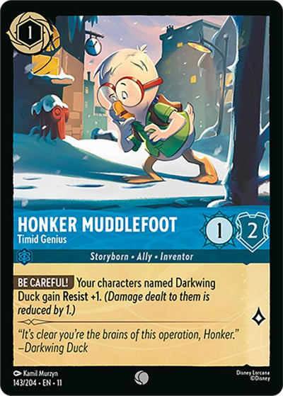Honker Muddlefoot - Timid Genius - Winterspell (Common) [11WSP-143]