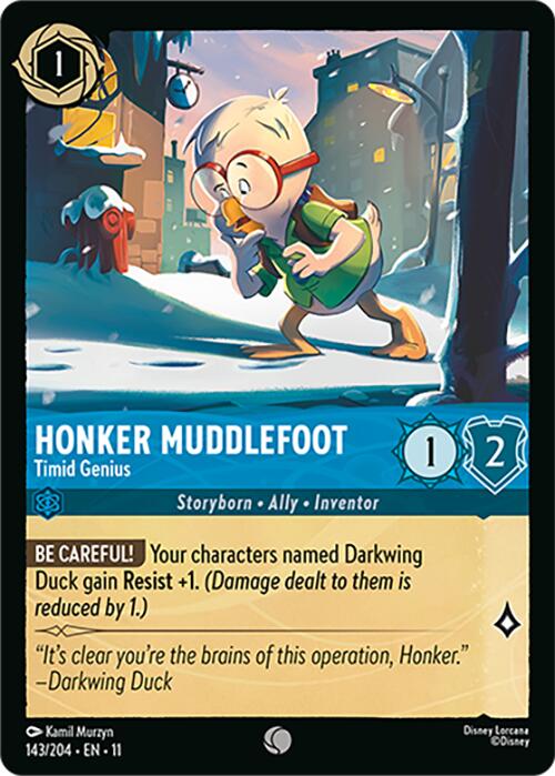 Honker Muddlefoot - Timid Genius - Winterspell (Common) [11WSP-143]