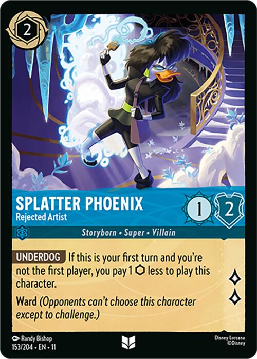 Splatter Phoenix - Rejected Artist - Winterspell (Uncommon) [11WSP-153]