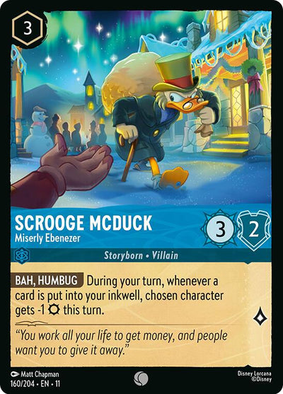Scrooge McDuck - Miserly Ebenezer - Winterspell (Common) [11WSP-160]