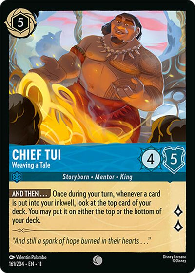 Chief Tui - Weaving a Tale - Winterspell (Common) [11WSP-161]