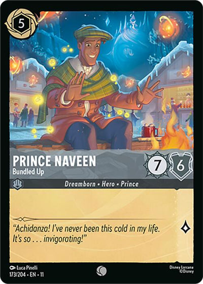 Prince Naveen - Bundled Up - Winterspell (Common) [11WSP-173]