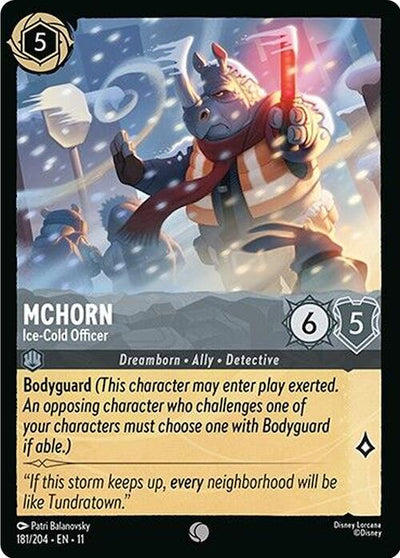 McHorn - Ice-Cold Officer - Winterspell (Common) [11WSP-181]