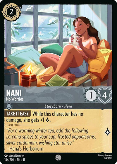 Nani - No Worries - Winterspell (Common) [11WSP-184]