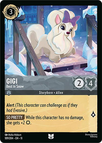 Gigi - Best in Snow - Winterspell (Uncommon) [11WSP-189]