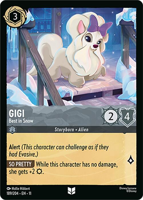 Gigi - Best in Snow - Winterspell (Uncommon) [11WSP-189]