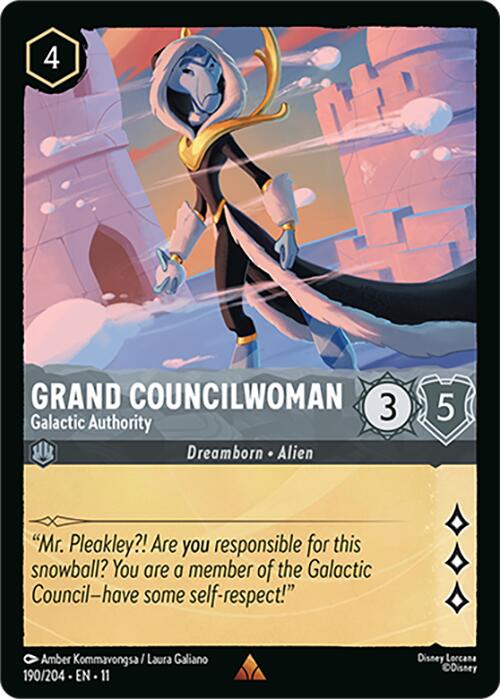 Grand Councilwoman - Galactic Authority - Winterspell (Rare) [11WSP-190]