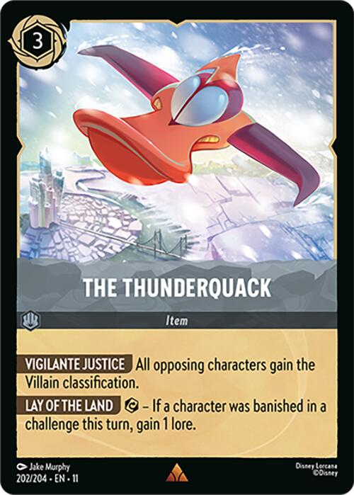 The Thunderquack - Winterspell (Rare) [11WSP-202]