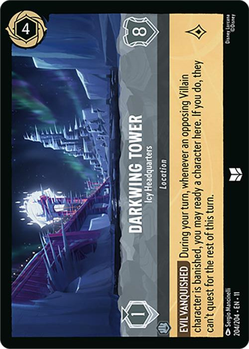 Darkwing Tower - Icy Headquarters - Winterspell (Uncommon) [11WSP-204]