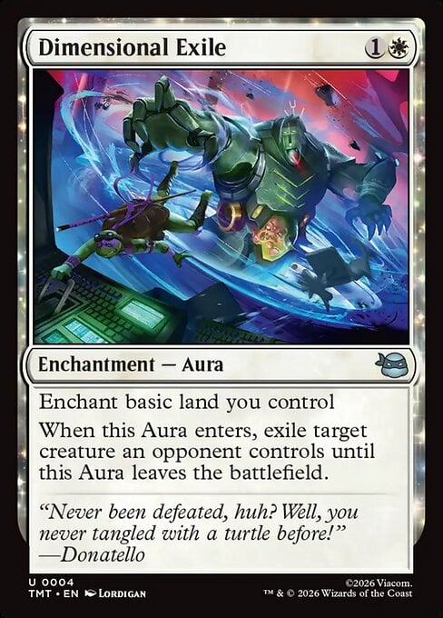 Dimensional Exile - Teenage Mutant Ninja Turtles (Uncommon) [TMT-4]