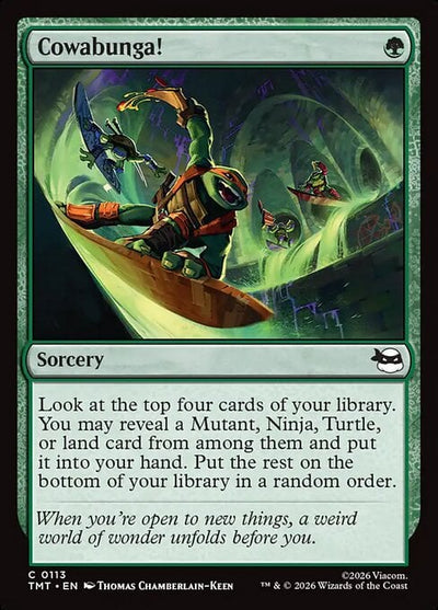 Cowabunga! - Teenage Mutant Ninja Turtles (Common) [TMT-113]