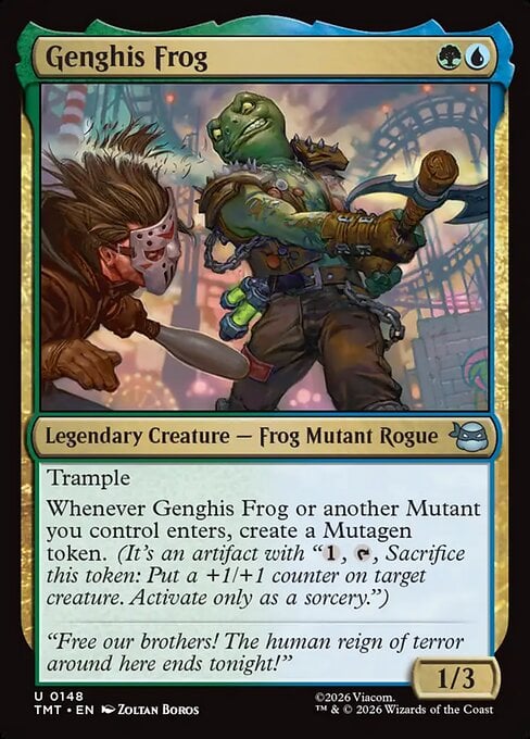 Genghis Frog - Teenage Mutant Ninja Turtles (Uncommon) [TMT-148]