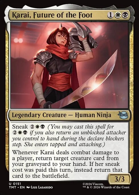 Karai, Future of the Foot - Teenage Mutant Ninja Turtles (Uncommon) [TMT-151]