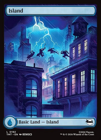 Island - Teenage Mutant Ninja Turtles (Land) [TMT-192]