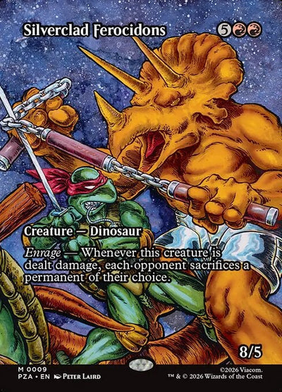 Silverclad Ferocidons - Teenage Mutant Ninja Turtles: Source Material Cards (Mythic) [PZA-9]