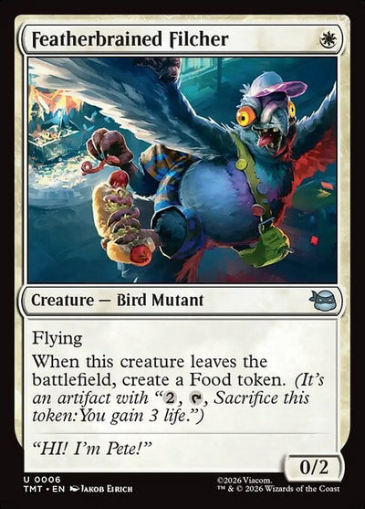 Featherbrained Filcher - Teenage Mutant Ninja Turtles (Uncommon) [TMT-6]