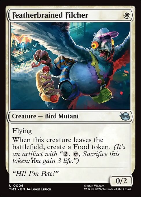 Featherbrained Filcher - Teenage Mutant Ninja Turtles (Uncommon) [TMT-6]