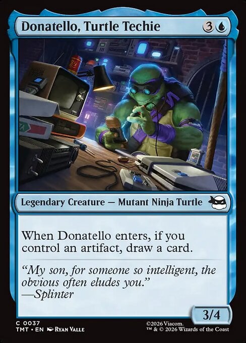 Donatello, Turtle Techie - Teenage Mutant Ninja Turtles (Common) [TMT-37]