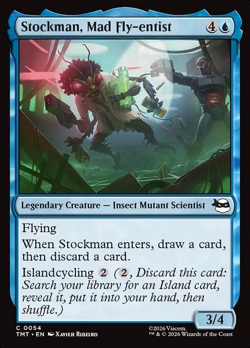 Stockman, Mad Fly-entist - Teenage Mutant Ninja Turtles (Common) [TMT-54]