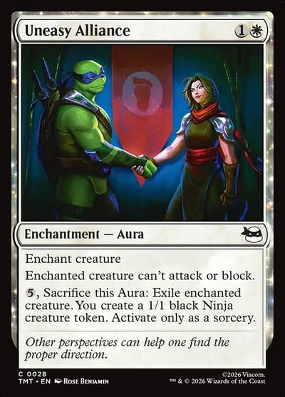 Uneasy Alliance - Teenage Mutant Ninja Turtles (Common) [TMT-28]