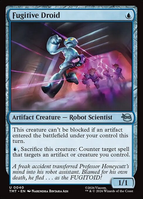 Fugitive Droid - Teenage Mutant Ninja Turtles (Uncommon) [TMT-40]