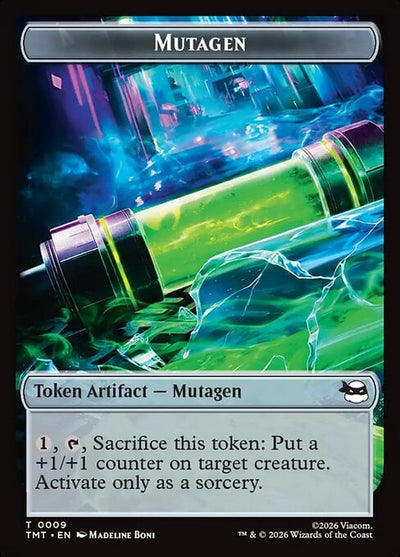 Mutagen Token // Ninja Token (B 1/1) - Teenage Mutant Ninja Turtles: Tokens (Token) [TTMT-T 9/5]