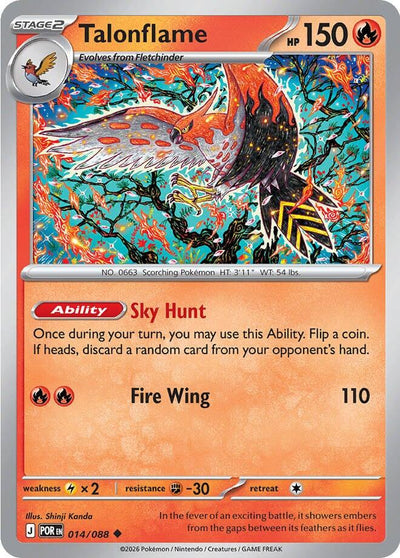 Talonflame - Perfect Order (Uncommon) [POR-014]