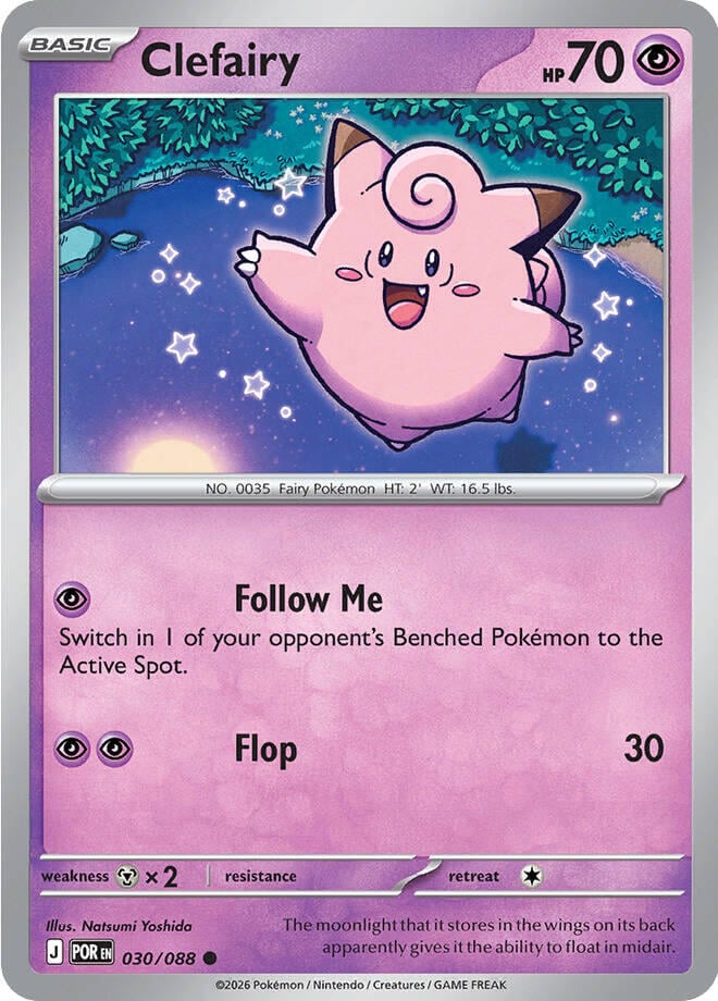 Clefairy - Perfect Order (Common) [POR-030]