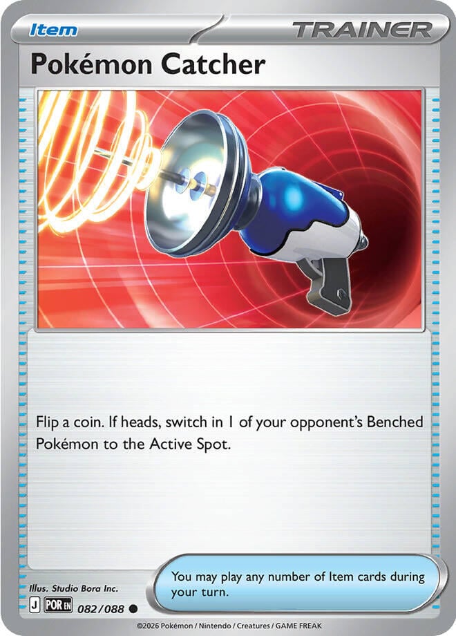 Pokémon Catcher - Perfect Order (Common) [POR-082]